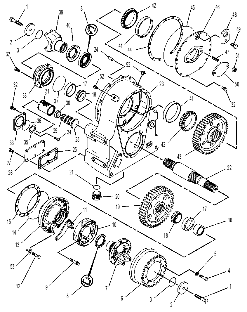 TRANSFER DRIVE 6I9469 CAT
