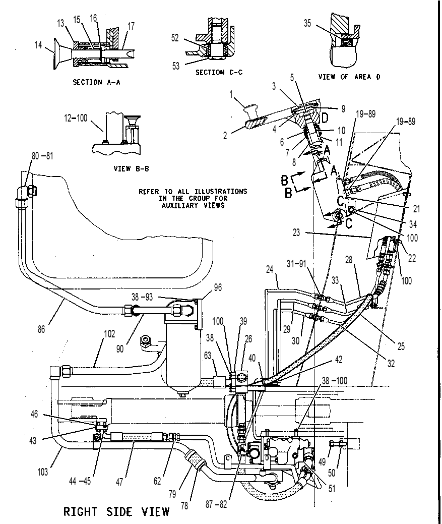 Управление рулевое 5V5699 CAT