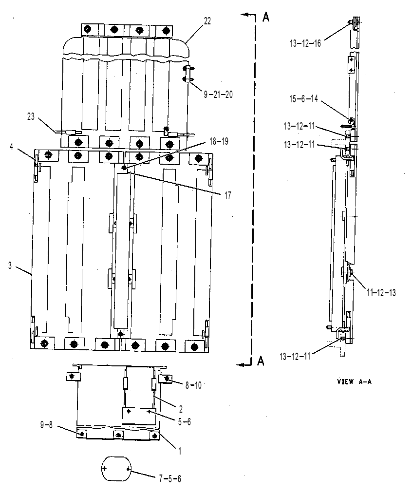Защита нижняя 3W3018 CAT