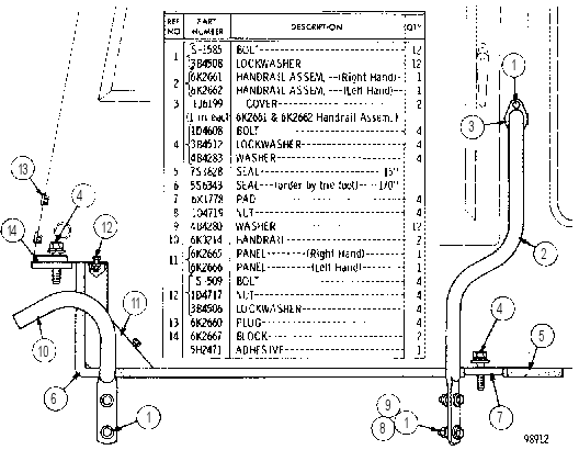 CAB MOUNTING GROUP 6K4932 CAT