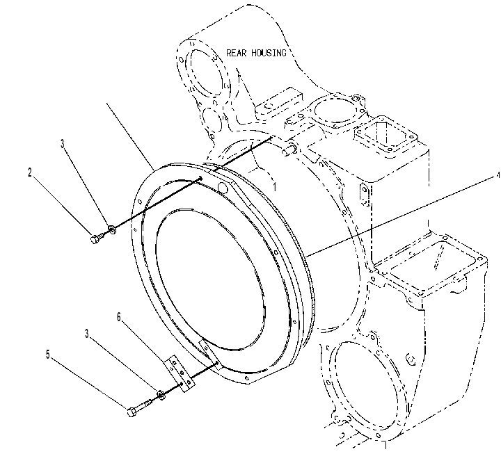 Крышка блока цилиндров 4W0355 CAT