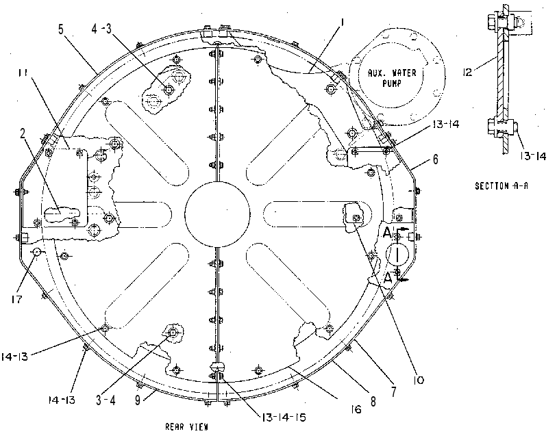 GUARD GP-FLYWHEEL 2W0563 CAT