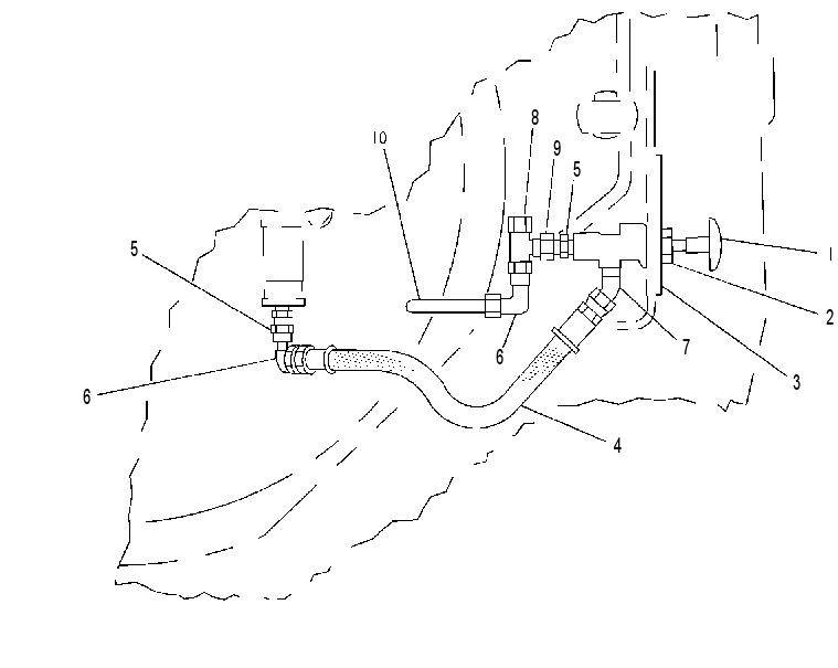 Трубопроводы воздушные 4W0142 CAT