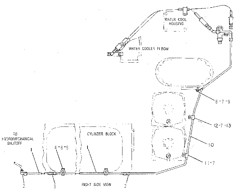 LINES GP-SHUTOFF 4W4380 CAT