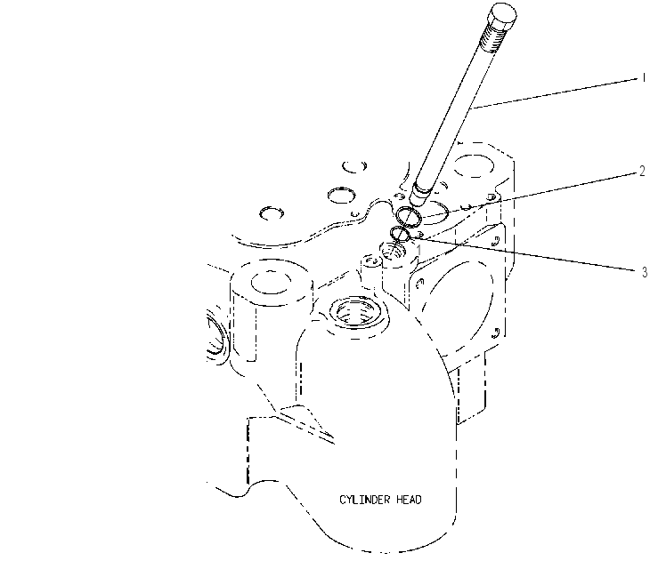 Пробка головки блока цилиндров 4W0367 CAT