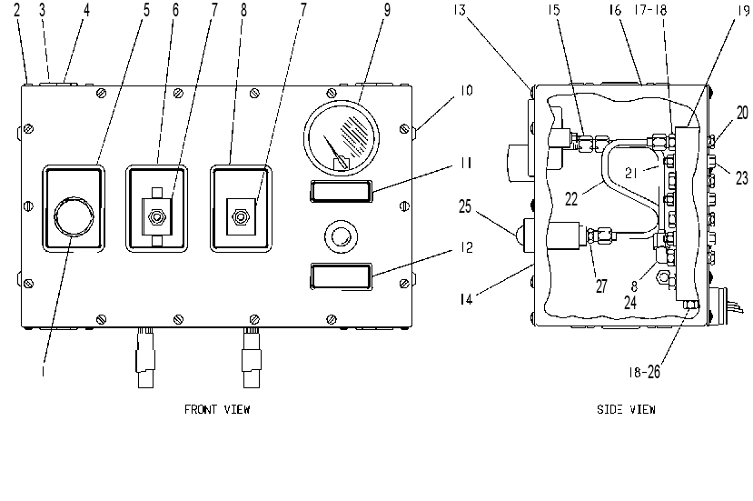 CONTROL GP-AUTO START/STOP 2W2823 CAT