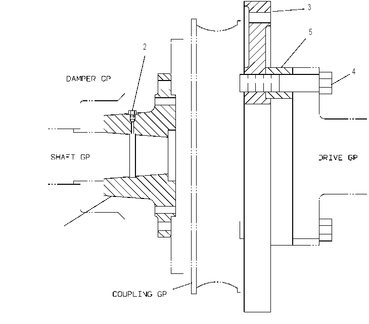 DRIVE GP-FLEXIBLE COUPLING 7C9093 CAT