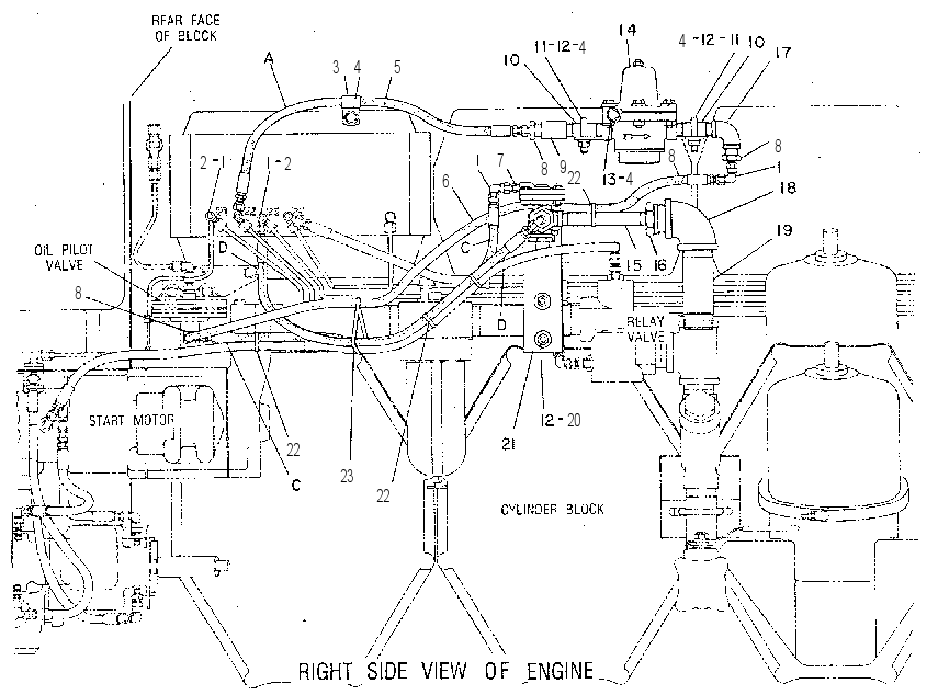 VALVE GP-AIR STARTING 7C8413 CAT
