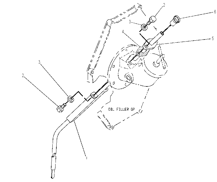 GUIDE GP-OIL LEVEL GAUGE 1W0795 CAT