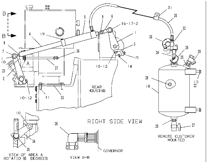 SHUTOFF GP-RACK 7C6031 CAT