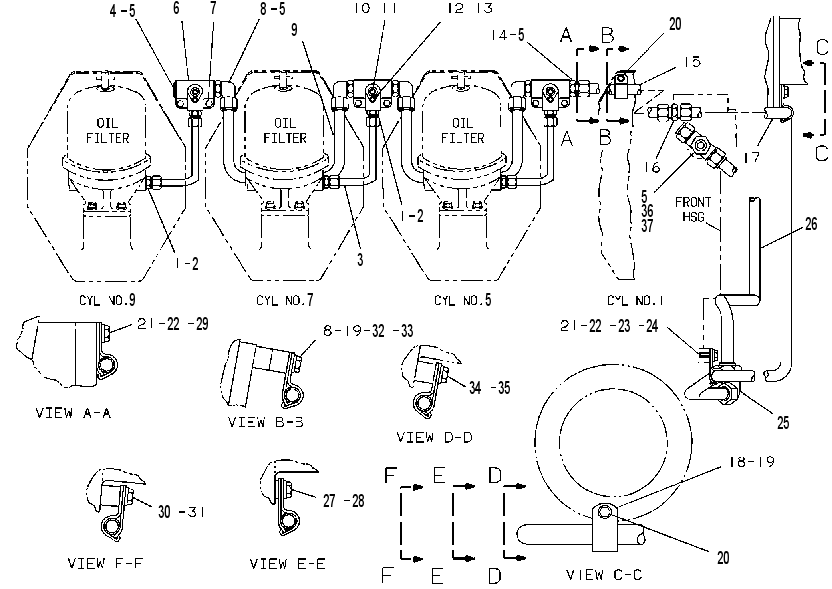 LINES GP-CENTRIFUGAL FILTER 1W0878 CAT