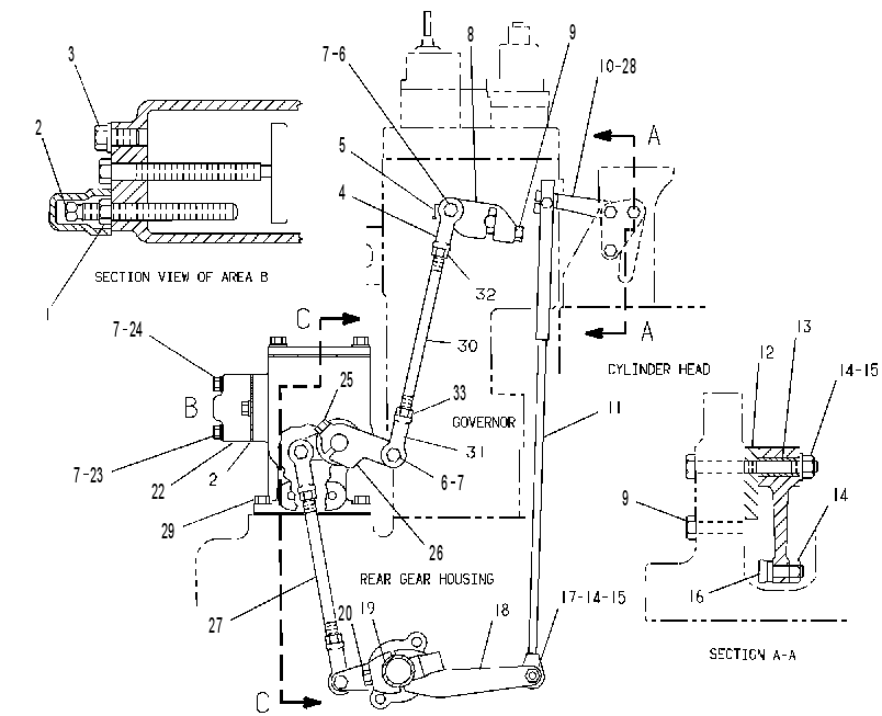 CONTROL GP-FUEL INJECTION 1W0854 CAT
