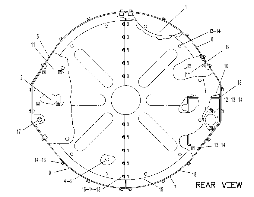 GUARD GP-FLYWHEEL 7E1711 CAT