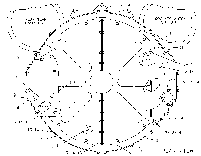 GUARD GP-FLYWHEEL 7E1727 CAT