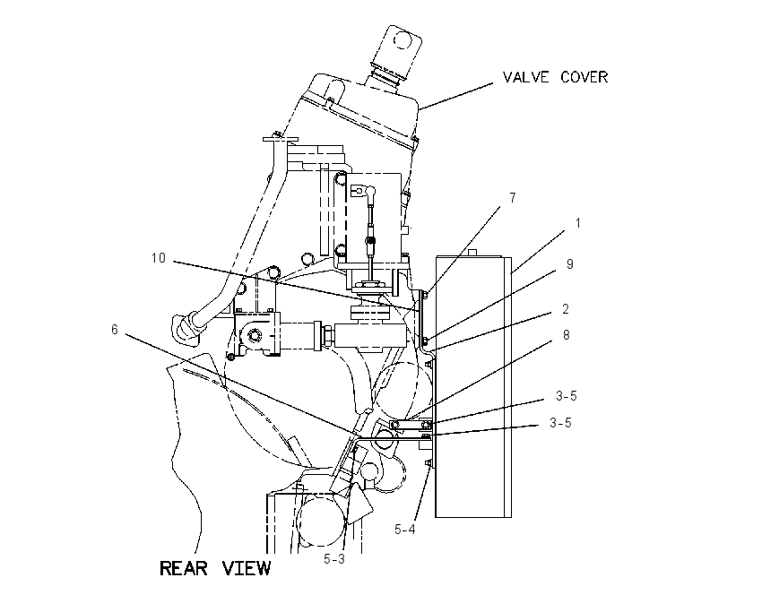 MOUNTING GP-JUNCTION BOX 4P2849 CAT