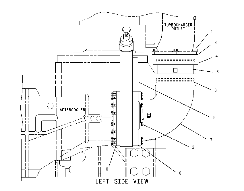LINES GP-AIR SHUTOFF 6I4964 CAT