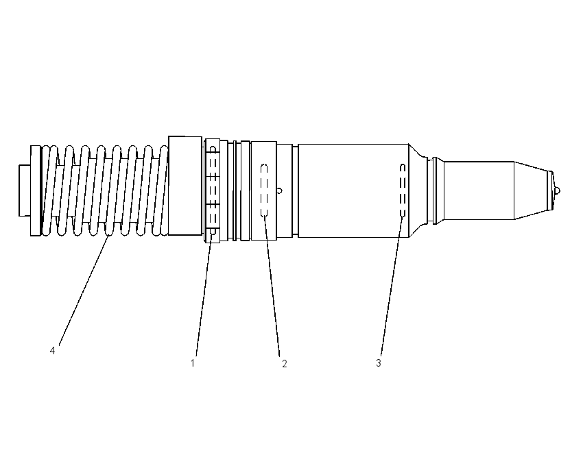 Форсунка топливная 7C3854 CAT