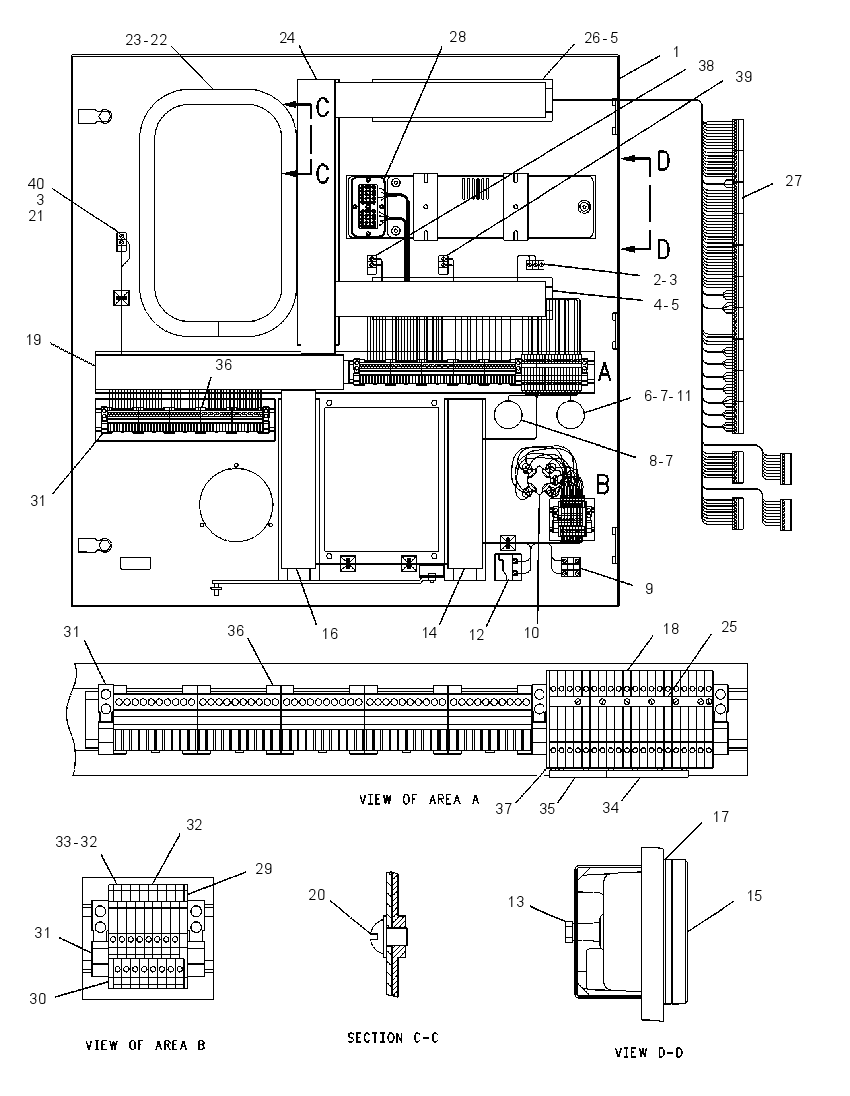 Панель управления 3E7311 CAT