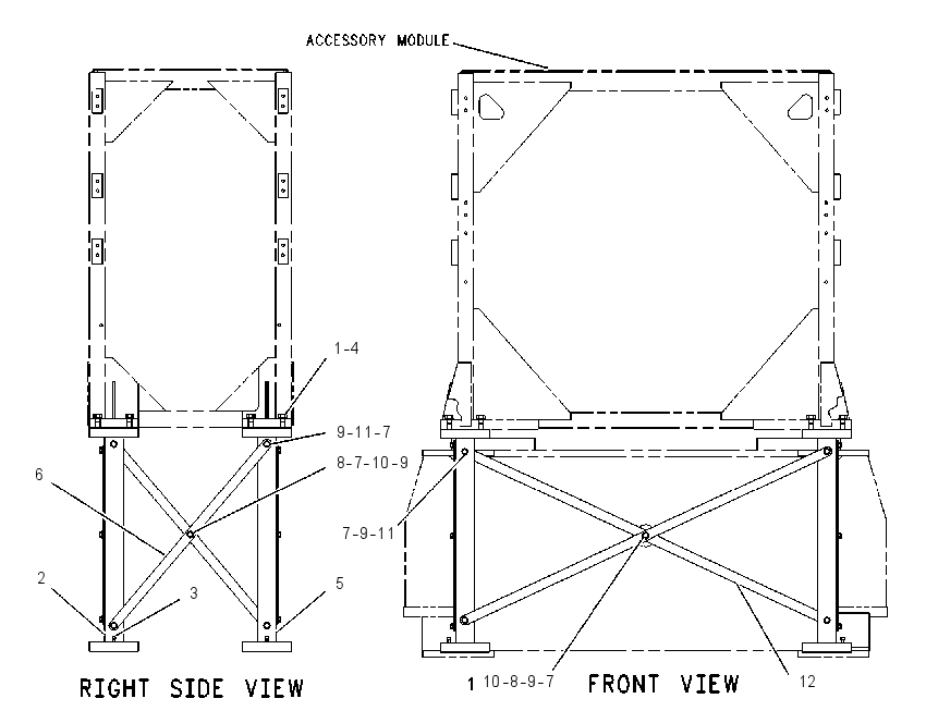 SUPPORT GP-ACCESSORY MODULE 1242450 CAT