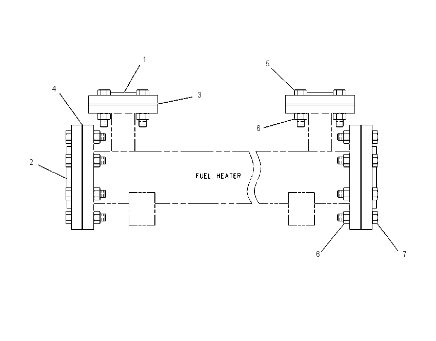 CONNECTION GP-FUEL HEATER 1234377 CAT
