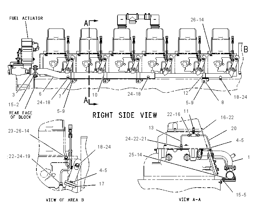 LINES GP-GAS 6I2724 CAT