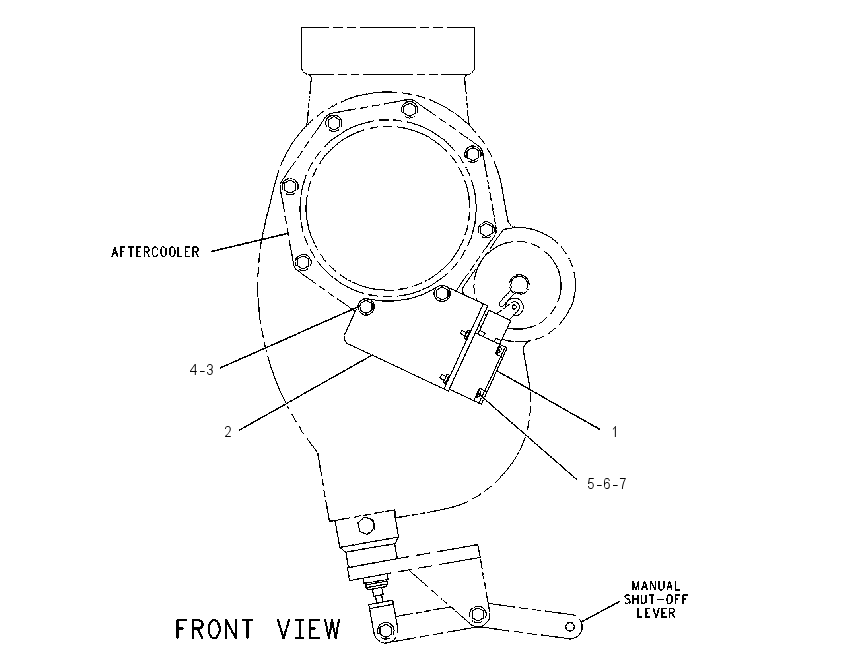 SWITCH GP-AIR SHUTOFF 1125505 CAT