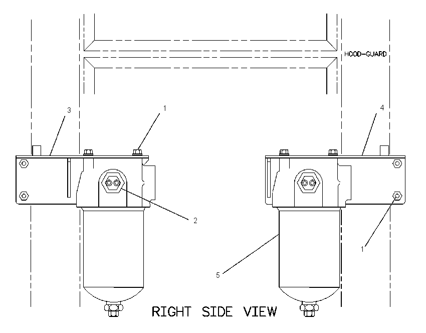 FILTER & MTG GP-POWER TRAIN 8X1326 CAT
