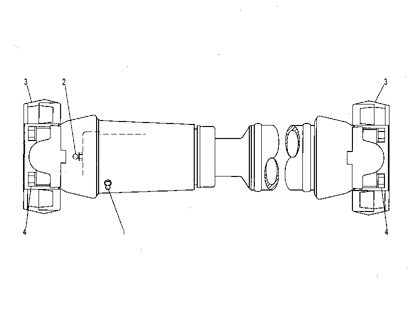Скользящее соединение 8R8510 CAT