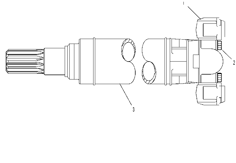 Вал приводной 8R9316 CAT