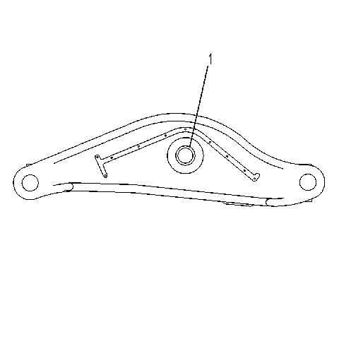 LEVER & BUSHING AS 8X0751 CAT