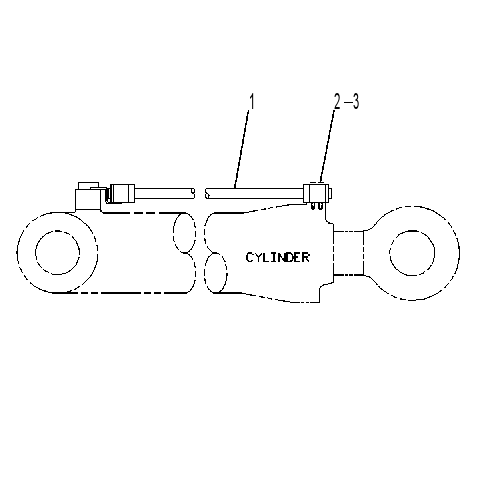 Трубопроводы цилиндра подъёма 8X3019 CAT