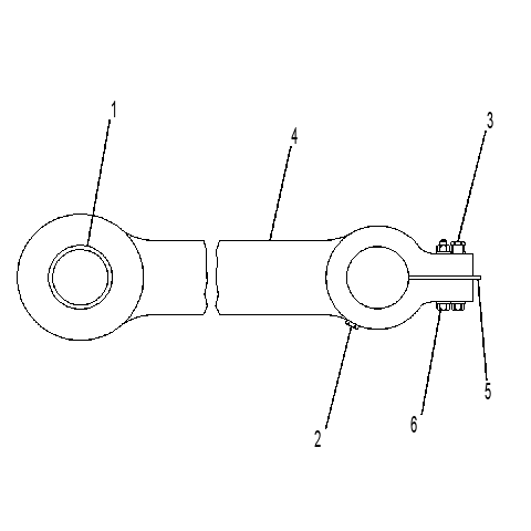 LINK & BEARING AS 8X3181 CAT