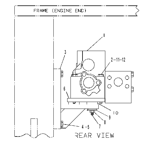 VALVE & MTG GP-SECONDARY STEER 8X0085 CAT