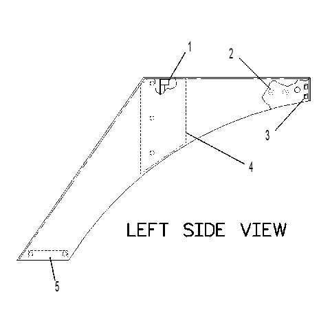 FENDER AS-FRONT 8X0141 CAT