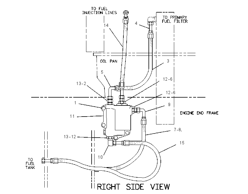 HEATER GP-FUEL 8X0117 CAT
