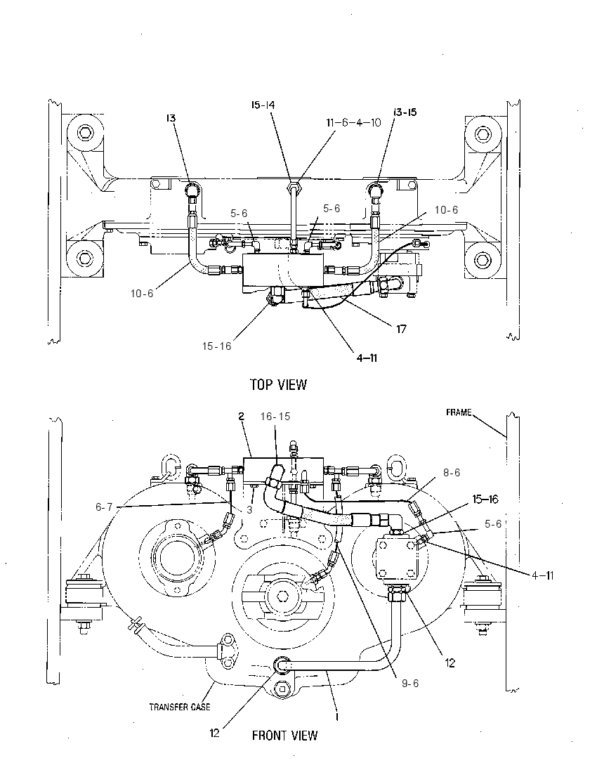 LINES GP-PUMP DRIVE 8X0063 CAT