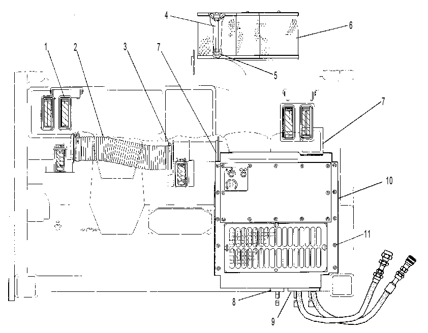 Кондиционер с креплением 2A6502 CAT