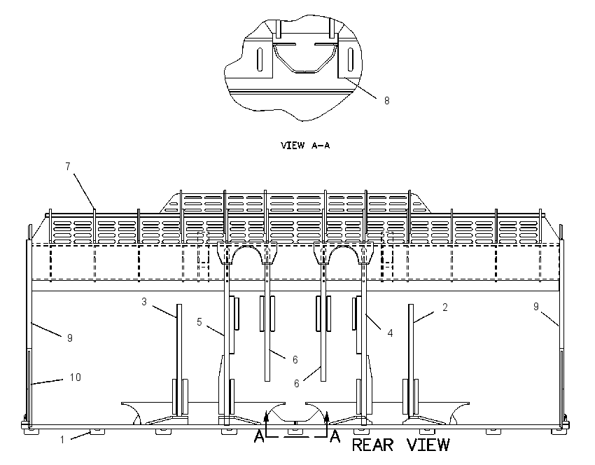 BUCKET AS-IRON 8X8607 CAT