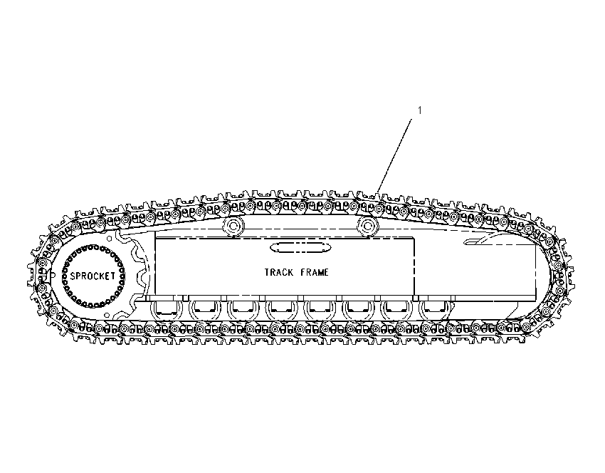 SHOE GP-TRACK 6I7117 CAT