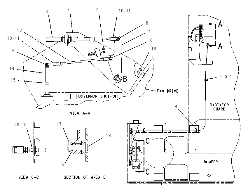 SHUTOFF GP-MECHANICAL 7I5839 CAT