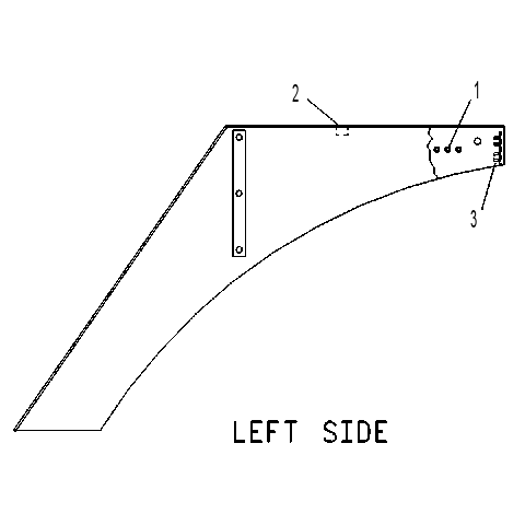 FENDER AS-FRONT 2A6828 CAT