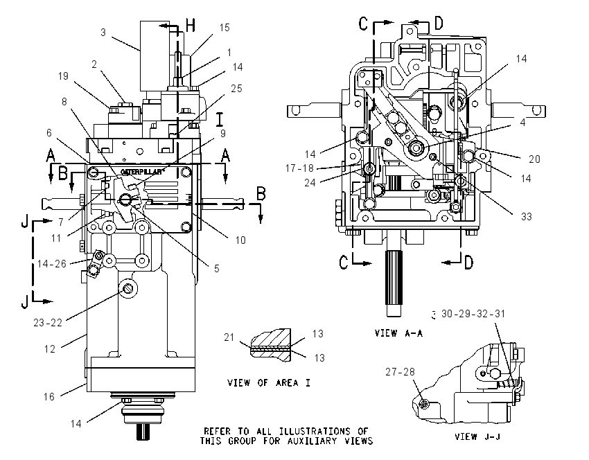 Регулятор оборотов 6I0662 CAT