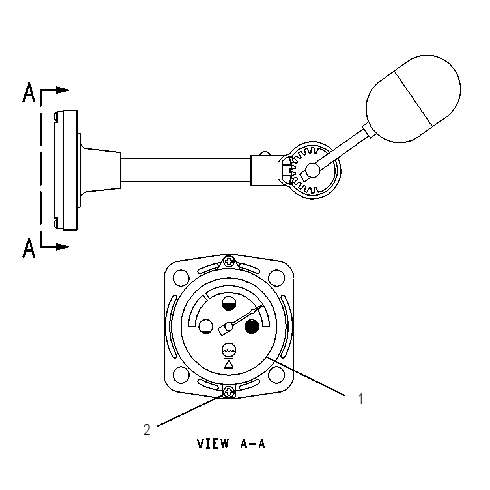 GAUGE GP-COOLANT LEVEL 6V6704 CAT