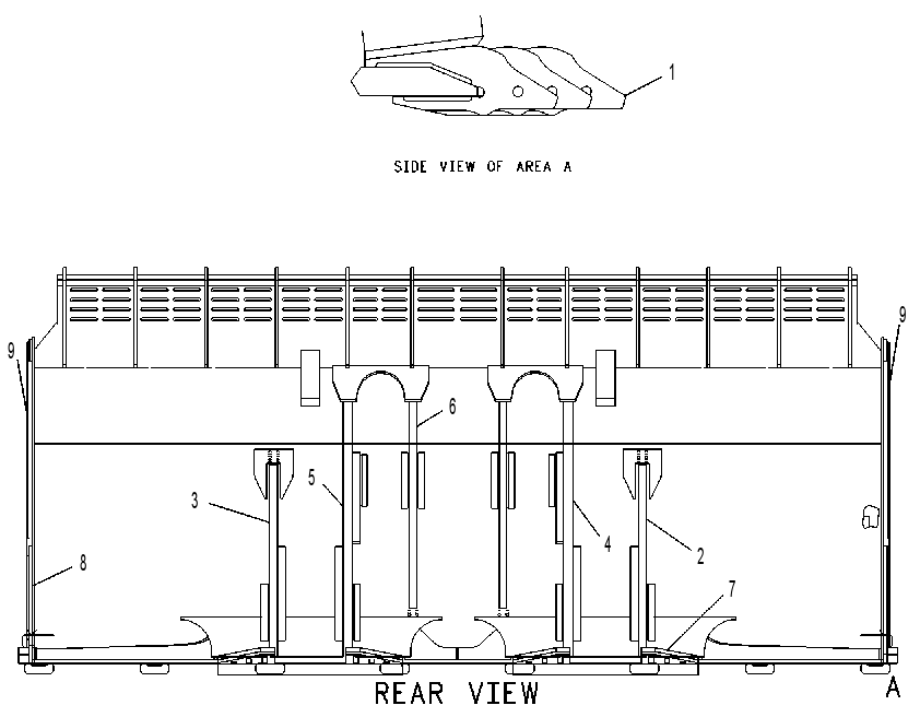 BUCKET AS-IRON 1134105 CAT