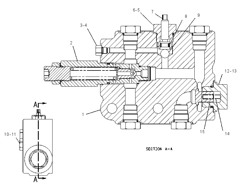 VALVE GP-MANIFOLD & RELIEF 1011939 CAT