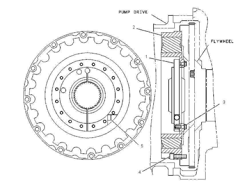 COUPLING GP-TORSIONAL 6I7672 CAT