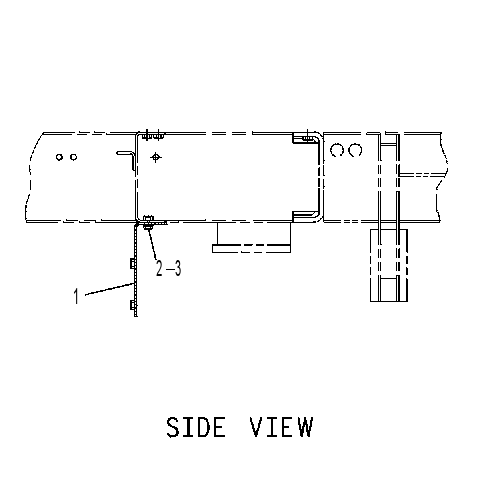 MOUNTING GP-PLATFORM BRACKET 1098214 CAT