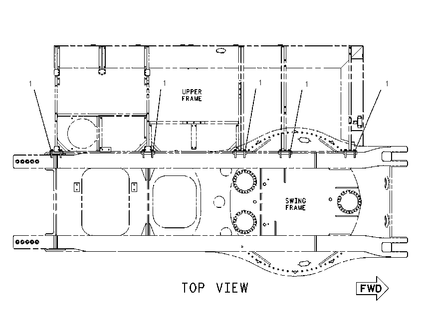 FASTENER GP-FRAME 1082712 CAT