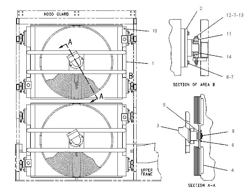COOLER & MTG GP-HYDRAULIC OIL 1082508 CAT