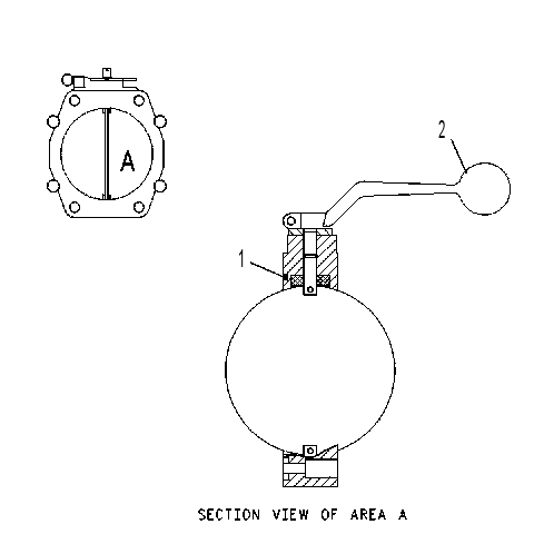VALVE GP-BLOCKER 6E6554 CAT